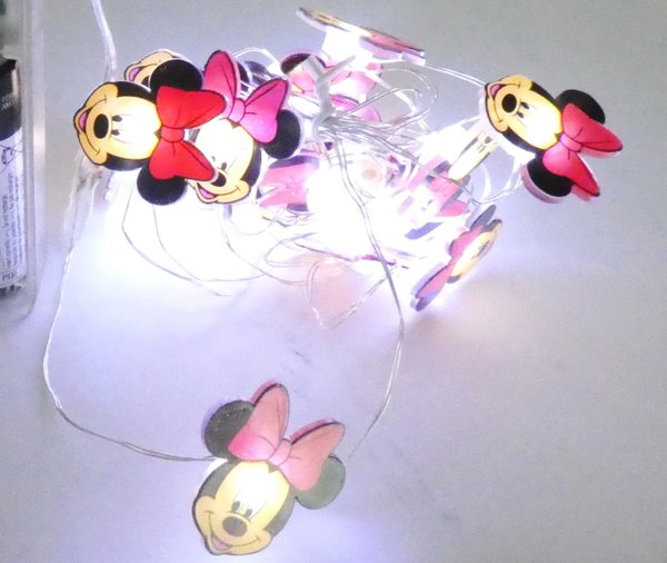 Disney Weihnachten LED Lichterkette Minnie Mouse