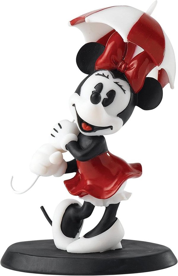 Disney Figur Enchanting "A Buig Smile on a Rain Day" Minnie Mouse mit Regenschirm
