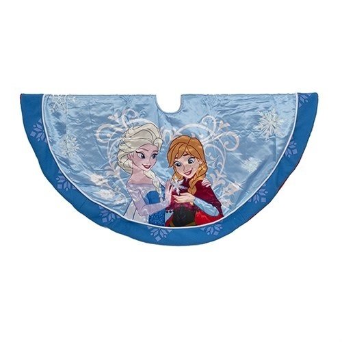 Disney Kurt S Adler  Weihnachtsbaumteppich Unterleger 121 cm Frozen Eiskönigin Anna Elsa