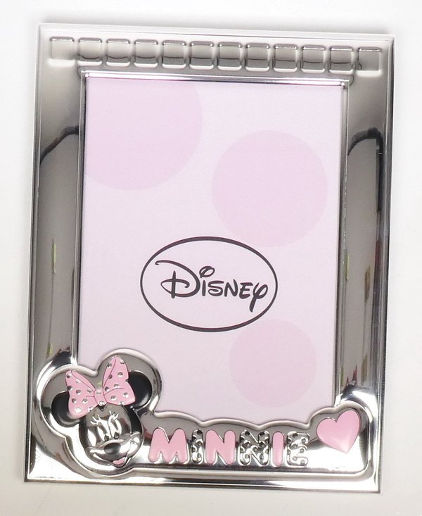 Disney Valenti Fotorahmen Frame pink 13x18 : Minnie Mouse mit Buchstaben