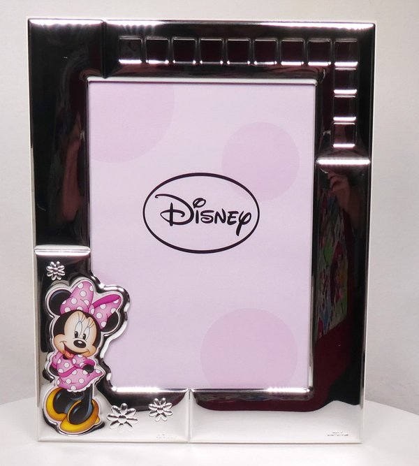 Disney Valenti Fotorahmen Frame rosa 13x18 : Minnie Mouse mit Buchstaben