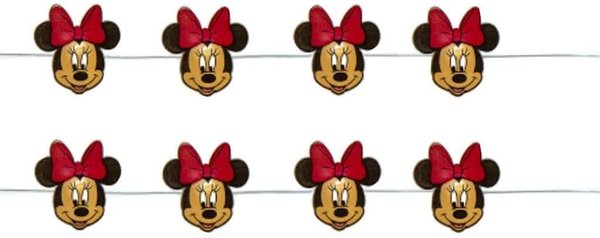 Disney Weihnachten LED Lichterkette Minnie + Mickey Mouse