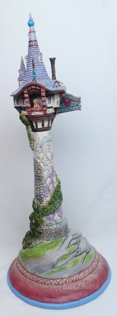 Disney Enesco Traditions Jim Shore : 6008998 Rapunzels Turm Masterpiece