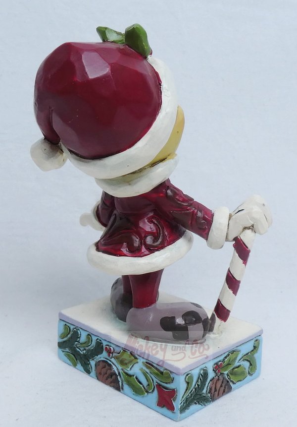 Disney Enesco Traditions Jim Shore: 6008986 Christmas Pinocchio Jiminy Cricket as Santa Claus