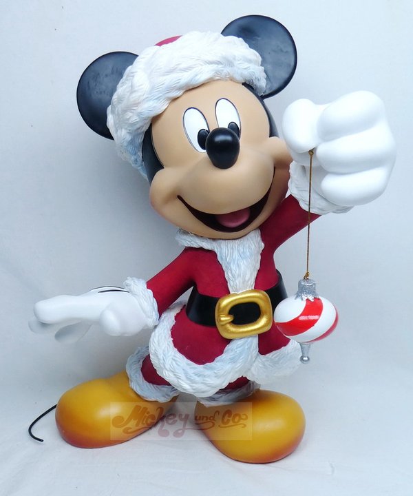 Disney Enesco Showcase Couture de Force: 6009029 Mickey Mouse Weihnachtsmann Statue gross