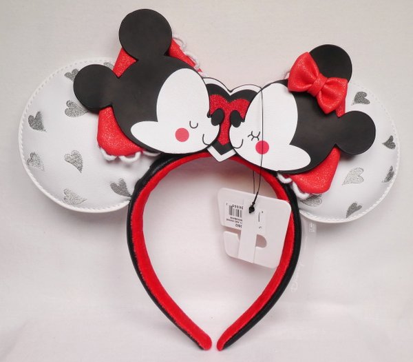 Disney Loungefly EARS WDHB0082 Minnie & Minnie Mouse LOVE
