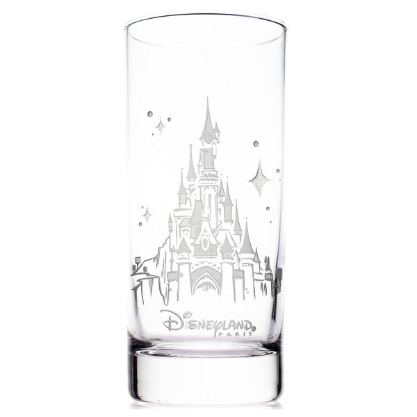 Disney Arribas Glas Trinkglas Saftglas Disenyland Paris : Schloss