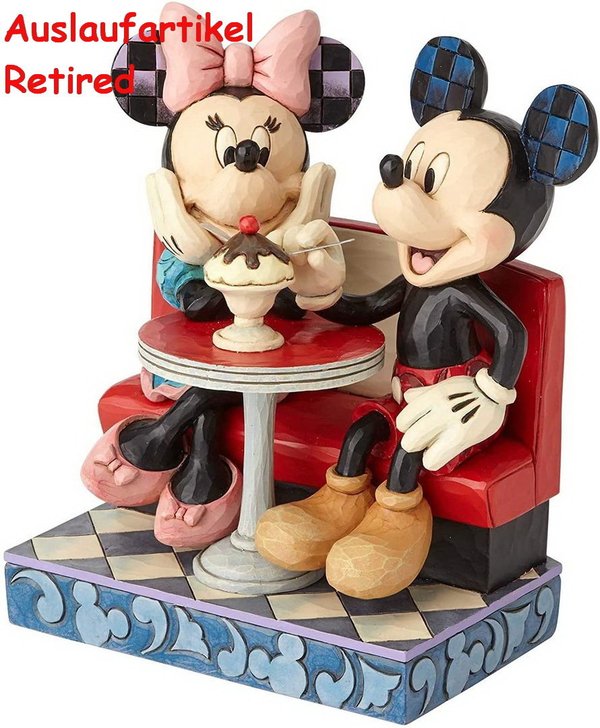 Figurine Disney Eneseco Traditions Jim Shore : 4059751 L'amour se décline en plusieurs saveurs - Mic