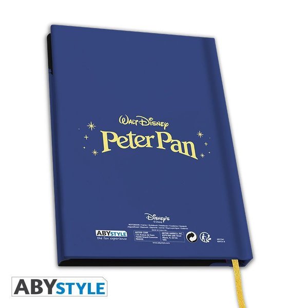 Disney ABYstyle Notebook / Notizheft A5 Hardcover : Peter Pan