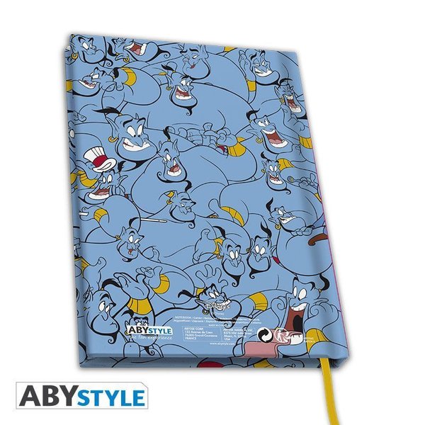 Disney ABYstyle Notebook / Notizheft A5 Hardcover : Genie aus Aladdin