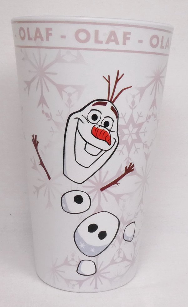 Disney ABYstyle Glas 400 ml gross : Olaf aus Frozen / Eiskönigin
