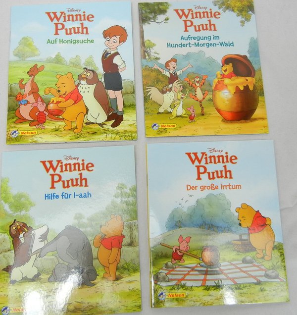 4 Mini Books Winnie the Pooh