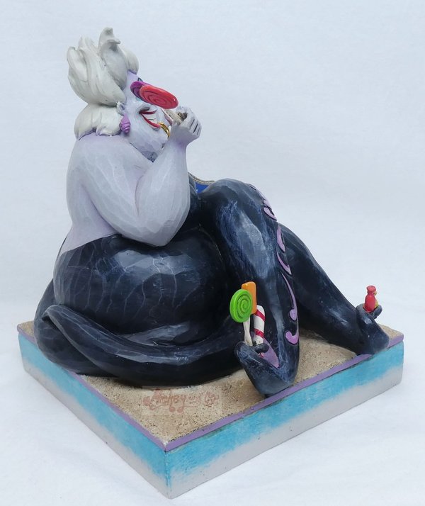 Disney Enesco Traditions Figurine Jim Shore 6002837 Arielle Ursula Trick or Treat
