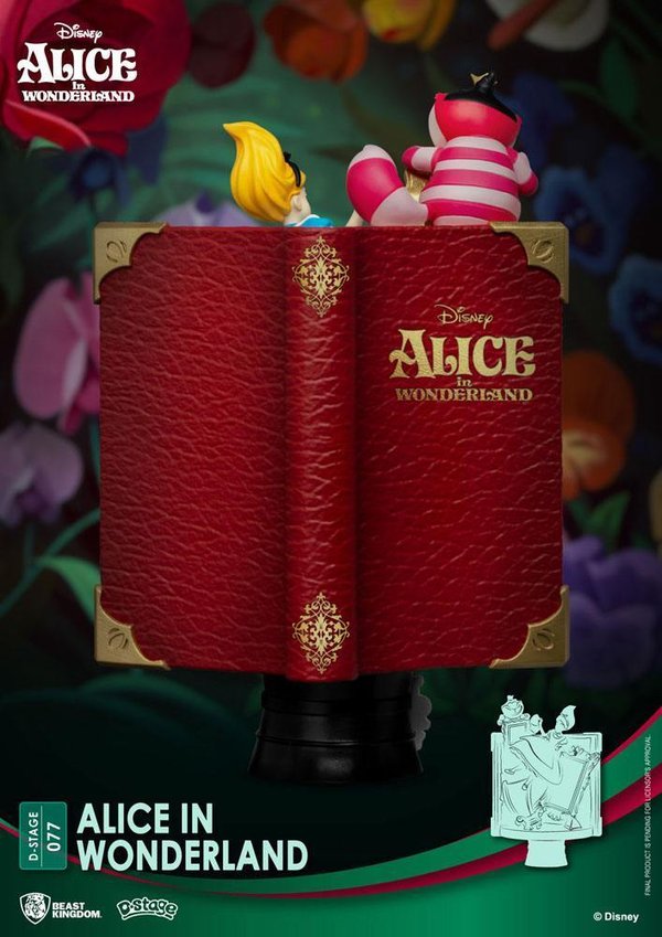 Disney Story Book Series D-Stage PVC Diorama Alice in Wonderland New Version 15 cm Version 2