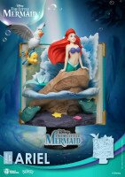 Disney Beast Kingdom Story Book Series D-Stage PVC Diorama Ariel 15 cm