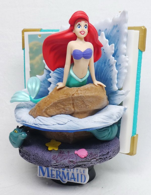Disney Beast Kingdom Story Book Series D-Stage PVC Diorama Ariel 15 cm