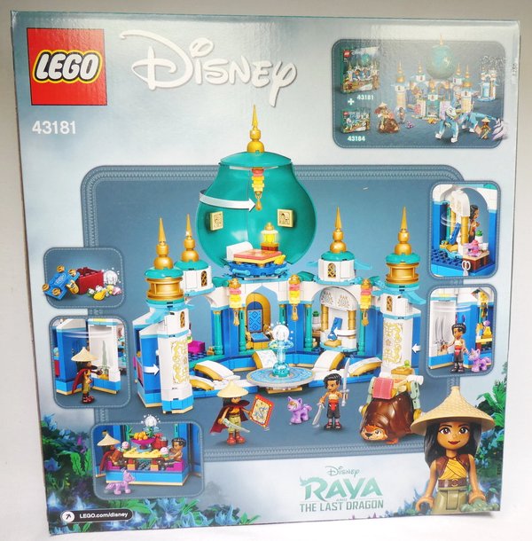 Disney Lego 43181 Raya Prinzessin und der Herrzpalast