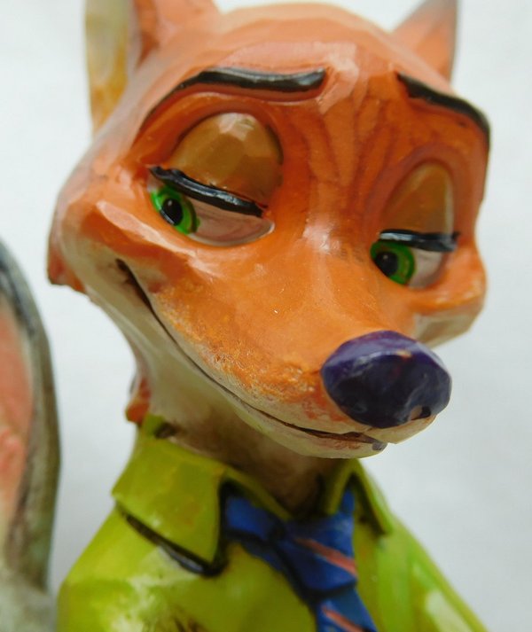Disney Traditions Zootopia Judy and Nick Partners in Crime-Fighting Statue Handsigniert Jim Shore