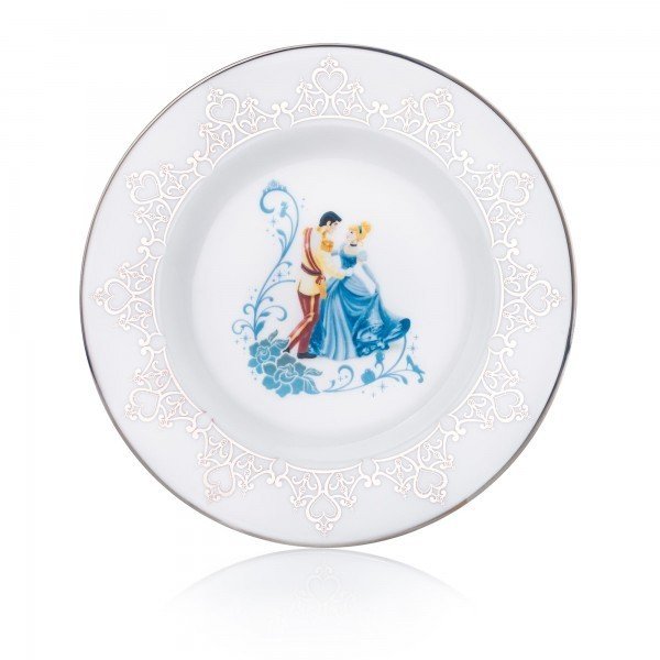 Porzellan Figur Kuchen Teller Dessertteller Cinderella Hochzeit