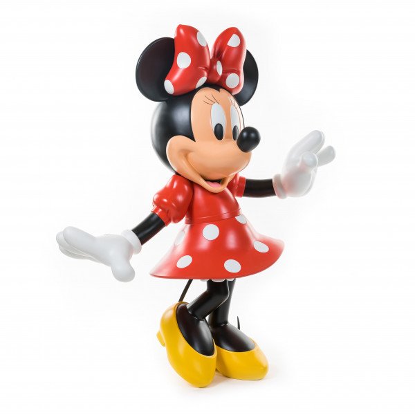 Disney Figur Leblon Delienne  Minnie Mouse schwarz gold chrom