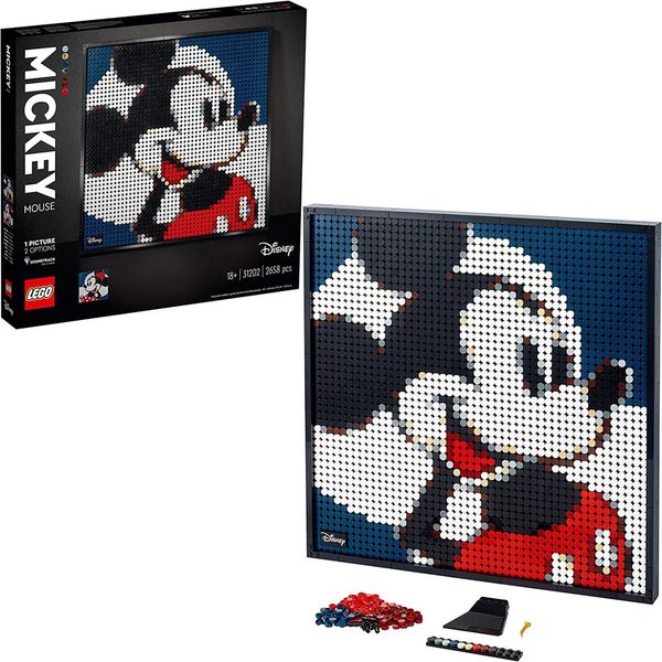 Disney Lego 31202 Mickey Mouse LEGO 31202 Art Disney's Mickey Mouse Set