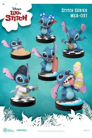 Lilo & Stitch Mini Egg Attack Figuren 8 cm Sortiment Stitch Series (6) Beast Kingdom Disney
