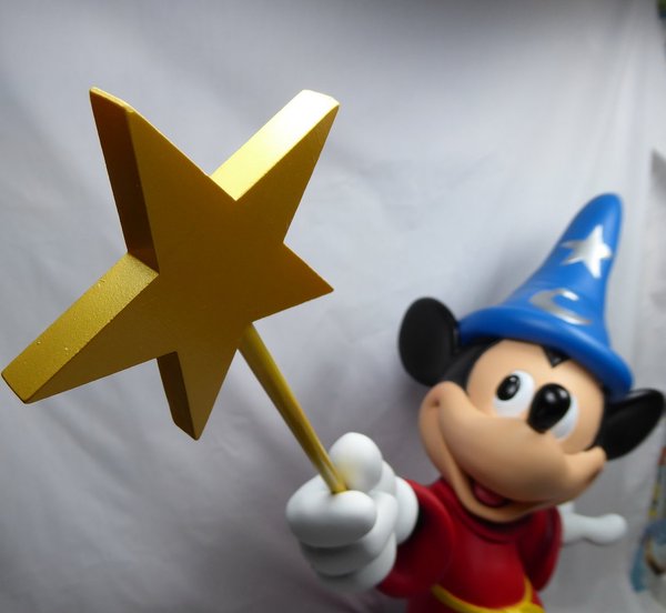 Disney disneyland Paris große Figur Statemet Mickey Mouse Zauberer aus Fantasia