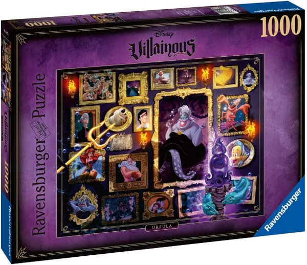 Ravensburger Puzzle  Disney´s Villainous 1000 Teile 15027 Ursula