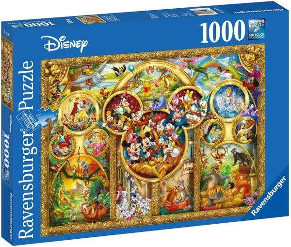 Disney Puzzle Ravensburger 15266 1000 Teile Die schönsten disney Momente