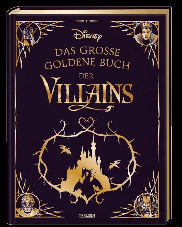 Disney Carlsen Buch : Das große goldene Buch der Villains