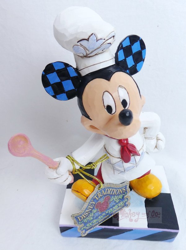 Disney Enesco Jim Shore Traditions 6010090 Chef Mickey Figur