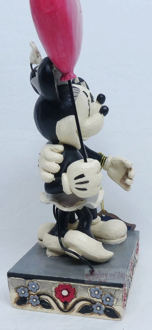 Disney Enesco Jim Shore Traditions 6010106 Mickey and Minnie Love Balloon Figur