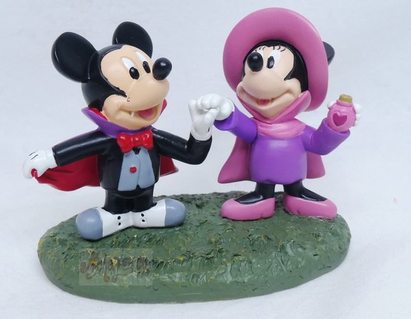 Disney Enesco Department 56 Halloween : 6007728 Mickey & Minnie's Costume Fun Figur
