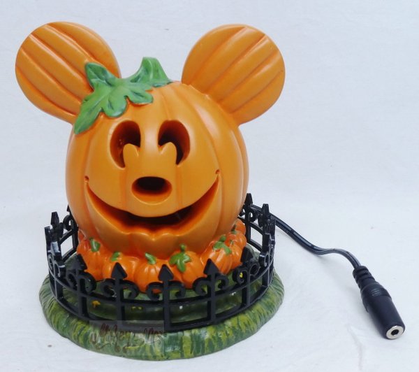 Disney Enesco Department 56 6007731 Mickey’s Town Center Pumpkin Kürbis Halloween
