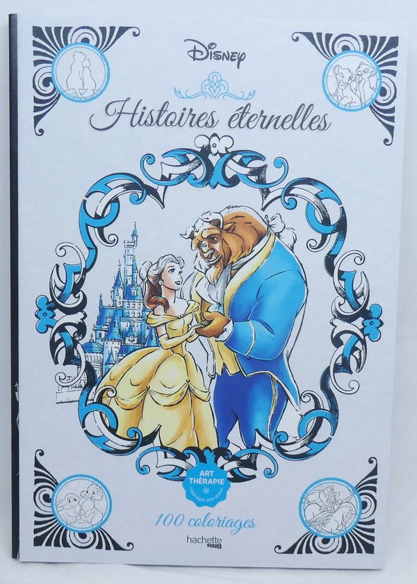 Disney Buch Hachette Ausmalbuch Histoires éternelles