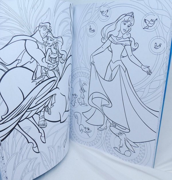 Disney Buch Hachette Ausmalbuch Histoires éternelles