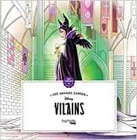 Disney Buch Hachette Ausmalbuch Les Grands carrés Disney Villains
