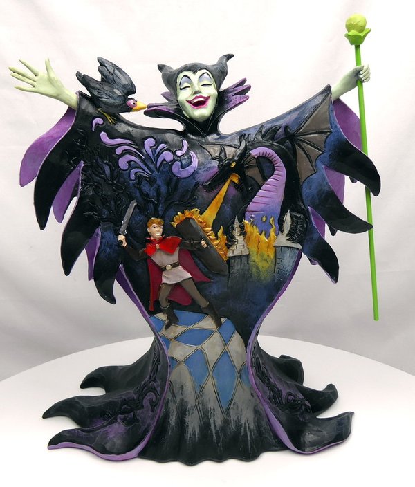 Disney Enesco Jim Shore Traditions 4055439 Die verrückte Maleficent GESCHENK AB 210€ Auftragswert