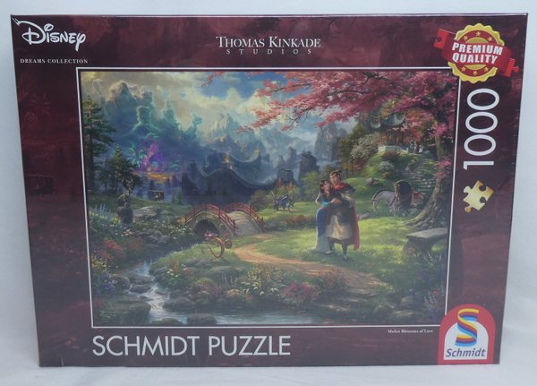 Disney Puzzle Schmidt Thomas Kinkade 1000 Teile : 59672 Mulan