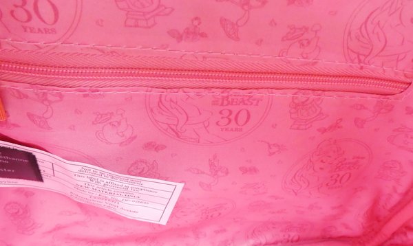 Disney Loungefly Rucksack Backbag Tasche WDTB2188 Die schzöne und das Biest