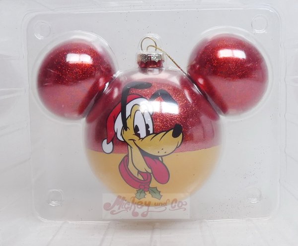 Disney Kurt S Adler Weihnachtsbaumschmuck Ornament Kugel : Pluto Silhouette