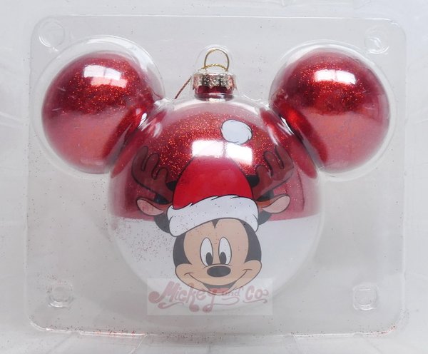 Disney Kurt S Adler Weihnachtsbaumschmuck Ornament Kugel : Mickey Kopf