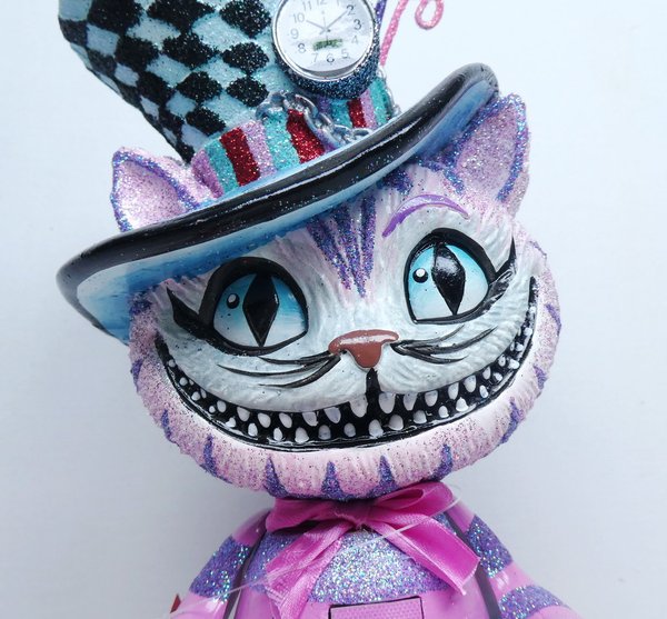 Disney Kurt S Adler Figur Nussknacker : Alice im wunderland Grinsekatze / Cheshire Cat