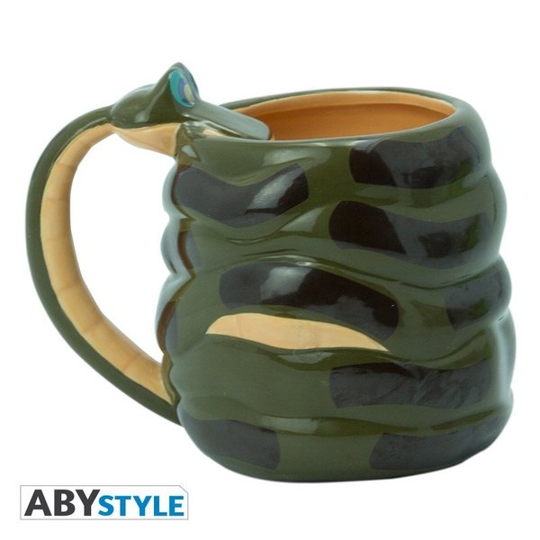Disney ABYstyle Keramik Tasse MUG Becher  : 3D Kaa aus Dschungelbuch