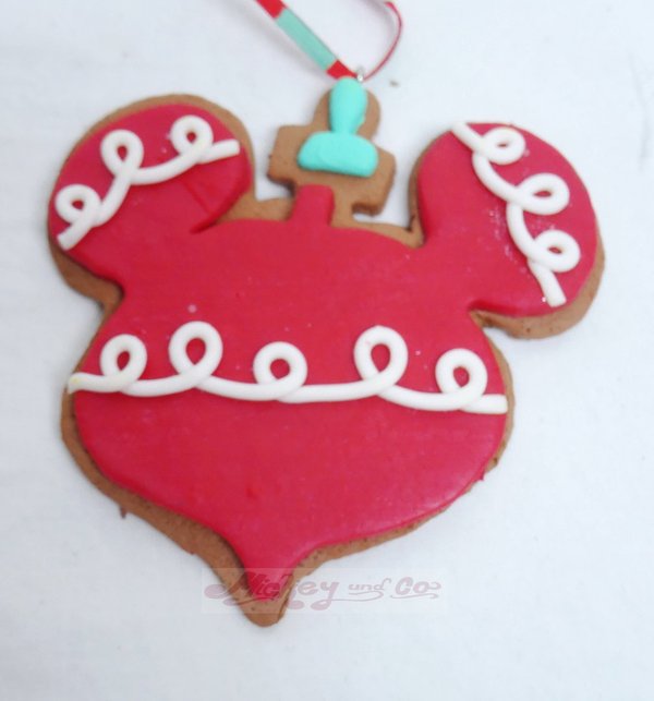 Disney Kurt S Adler Weihnachtsbaumschmuck Ornament Kugel : Mickey Kopf Gingerbreadhead Ohren