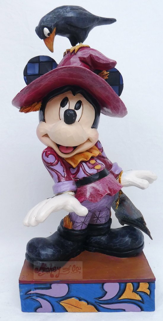 Disney Traditions Figur Jim Shore : 6010862 Scarecrow Vogelscheuche Mickey Mouse