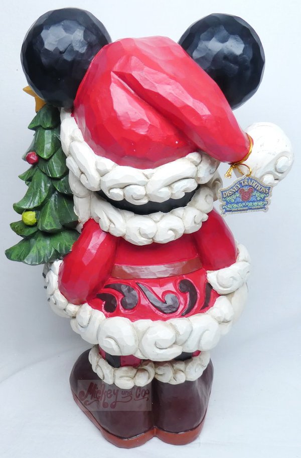 Disney Costco Exclusiv Traditions Jim Shore Weihnachten : Weihnachtsmann Mickey Mouse Weihnachtsbaum
