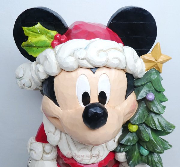 Disney Costco Exclusiv Traditions Jim Shore Weihnachten : Weihnachtsmann Mickey Mouse Weihnachtsbaum
