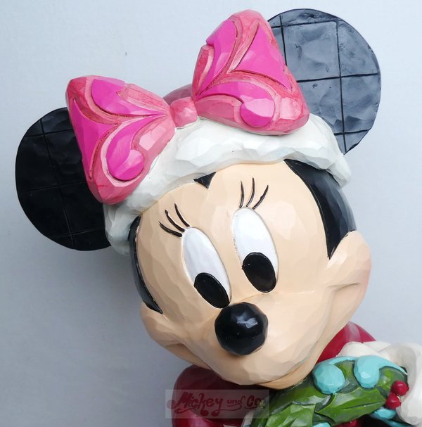 Disney Costco Exclusiv Traditions Jim Shore Weihnachten : Weihnachtsmann Minnie Mouse