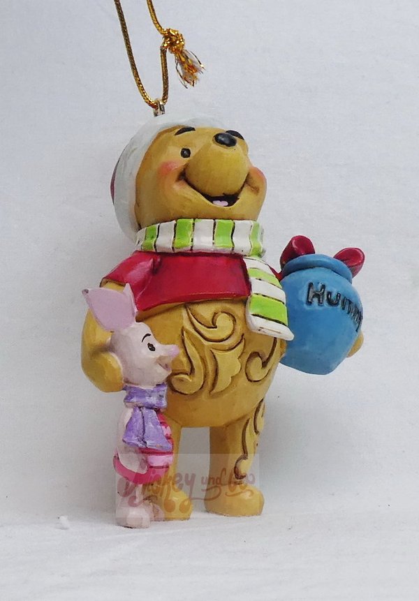 Disney Enesco Tradtions Jim Shore Weihnachtsbaumschmuck  : A27551 Winnie Pooh hanging Ornament